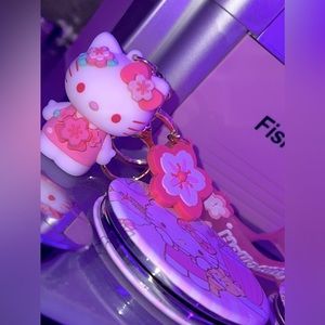 Hello kitty Key chain (Sanrio) with freebie